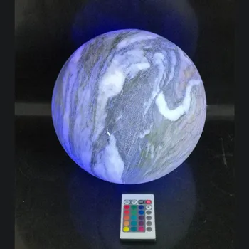 

New modern luxury livingroom restaurant decorative led marble lamp ball lighting handmade PE factory for Christmax Decor 12pcs