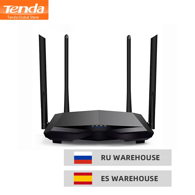 Tenda AC6 1200 Мбит/с беспроводной Wifi роутер умный двухдиапазонный Wi Fi ретранслятор