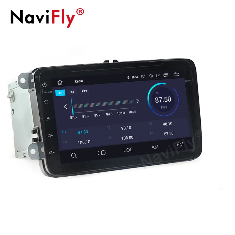 Perfect Android 9.0 Car radio dvd for VW GOLF 5 Golf 6 Tuguan Touran Skoda Octavia yeti 8" full touch IPS screen built in DSP GPS DVD 5