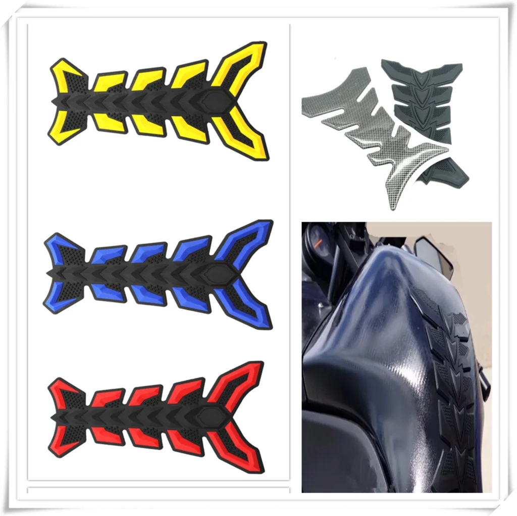 

Motorcycle fish Pad Oil Gas Fuel Tank Cover Sticker Decal Protector for Aprilia CAPANORD 1200 Rally ETV1000 V4R FactoRy