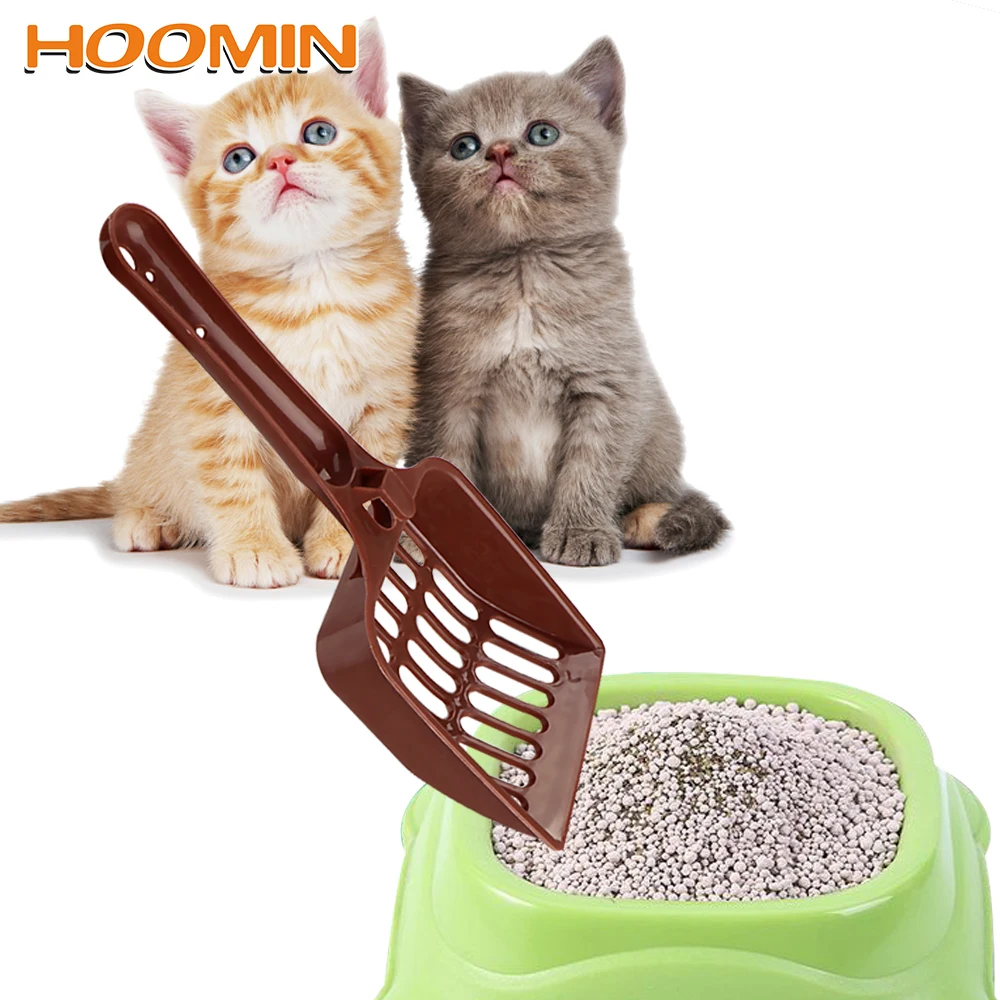 Лопата для кошачьего туалета HOOMIN пластиковый совок инструмент чистки питомцев