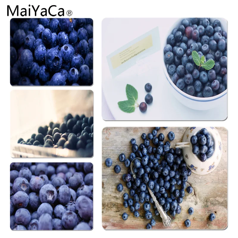 MaiYaCa Новое поступление Blueberry прочный резиновый коврик для мыши Размер для 180*220*2 мм и 250*290*2 мм коврик для мыши