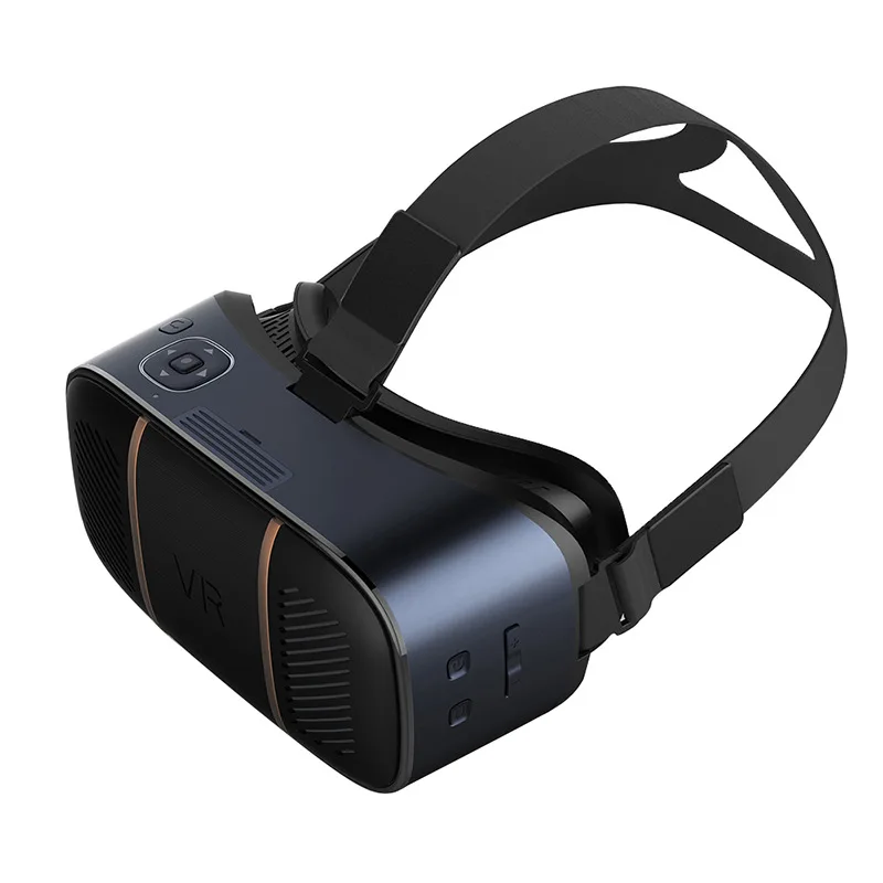 Smart All in One VR Glasses 2K FHD LCD 360 Panorama Virtual Reality 3D Glasses Gaming Helmet Octa-C