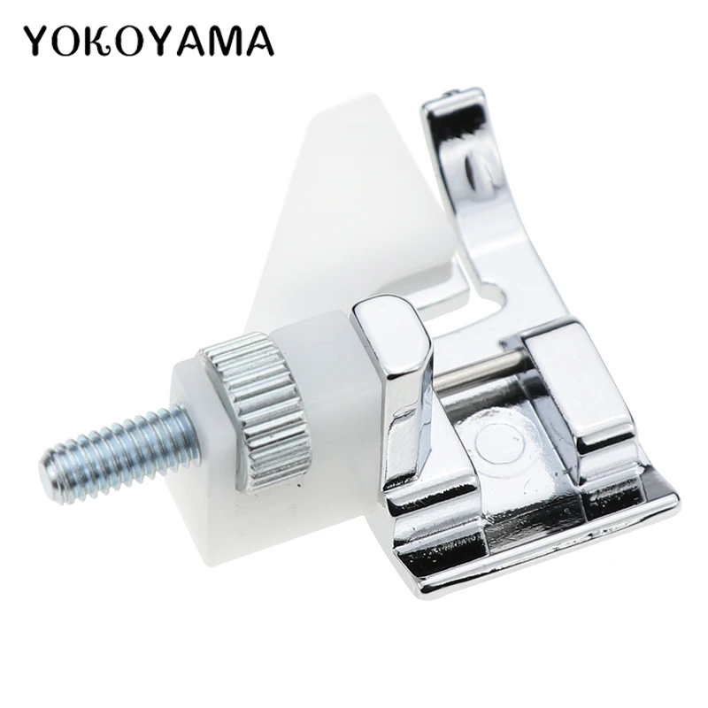 

YOKOYAMA Sewing Tool Plastic Blind Stitch Presser Foot Hemmed Presser Foot DIY Household Sewing Machine Parts For Brother Singer