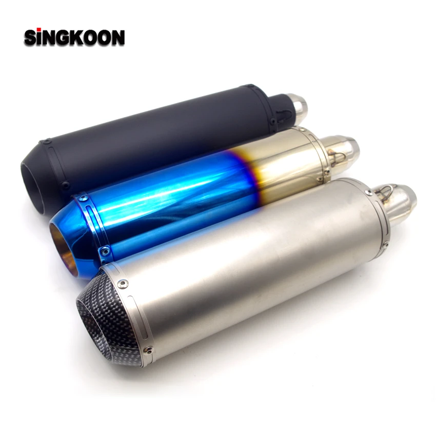 

The Newest 51mm Inlet Universal motorcycle exhaust Pipe scape moto silencieux FOR cr 250 honda hornet 900 cb150r suzuki gladius