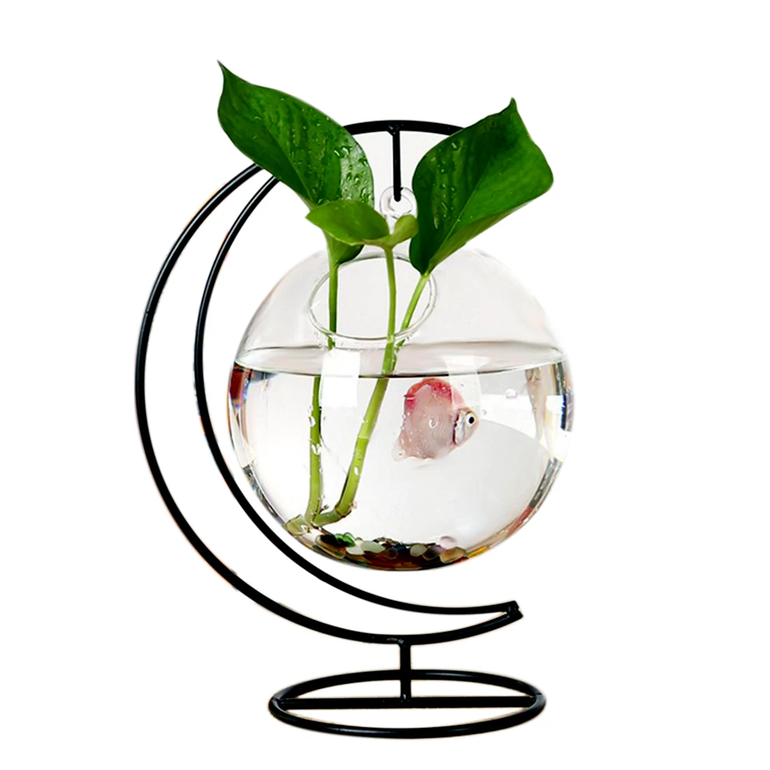 Petforu Hanging Type Glass Vase Aquarium Fish Tank Pet Supplies