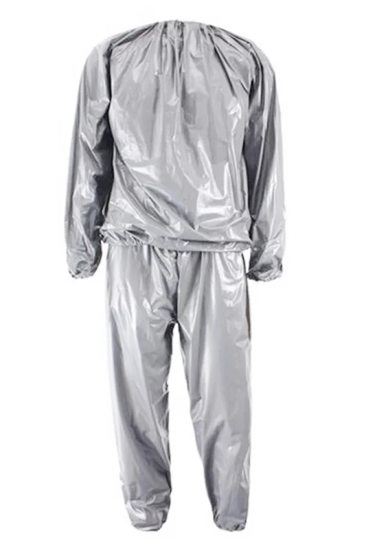 

TOP!-Heavy Duty Fitness Weight Loss Sweat Sauna Suit Exercise Gym Anti-Rip