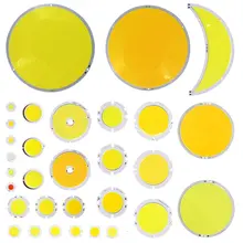 Sumbulbs Round LED COB Lighting Source Lamp Bulb 3W 200W Circular Chip On Board for Spotlight