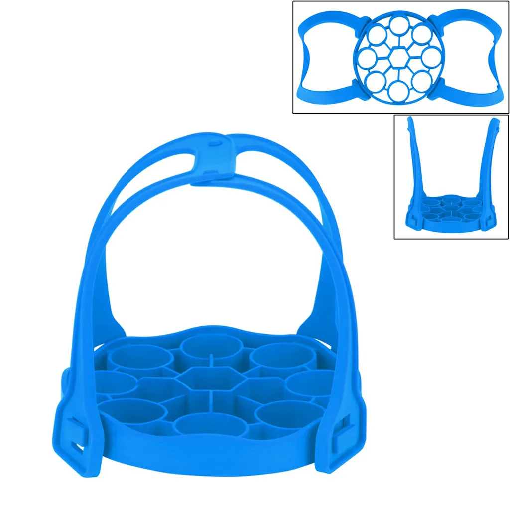 Silicone Roast Rack Bakeware Sling Trivet Oven Baking Cooking Egg Steamer | Дом и сад