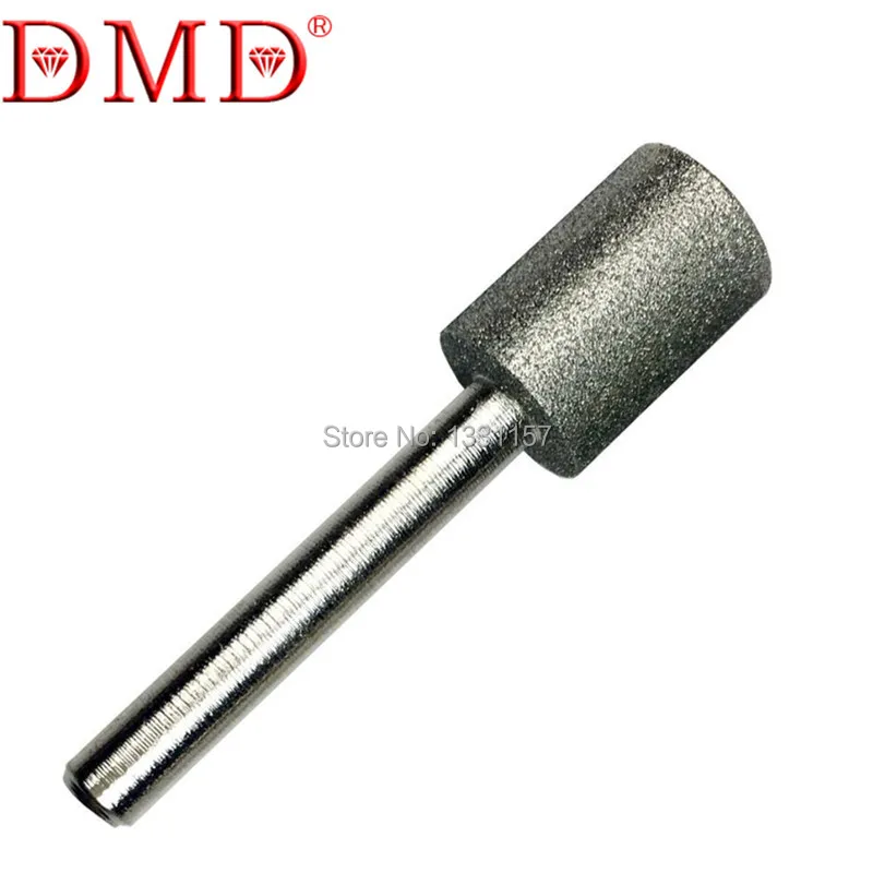 

1pc Large DMD Cylindrical Diamond burr rotary tool Grinding Head 6x14x20mm 150Grits LX0092-14 Free Shipping
