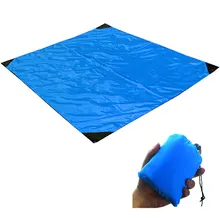 Брезентовое покрывало пляжный коврик для улицы, для кемпинга складывающееся одеяло для пикника Многофункциональный Водонепроницаемый коврик для палатки пляжный коврик 140x152 см