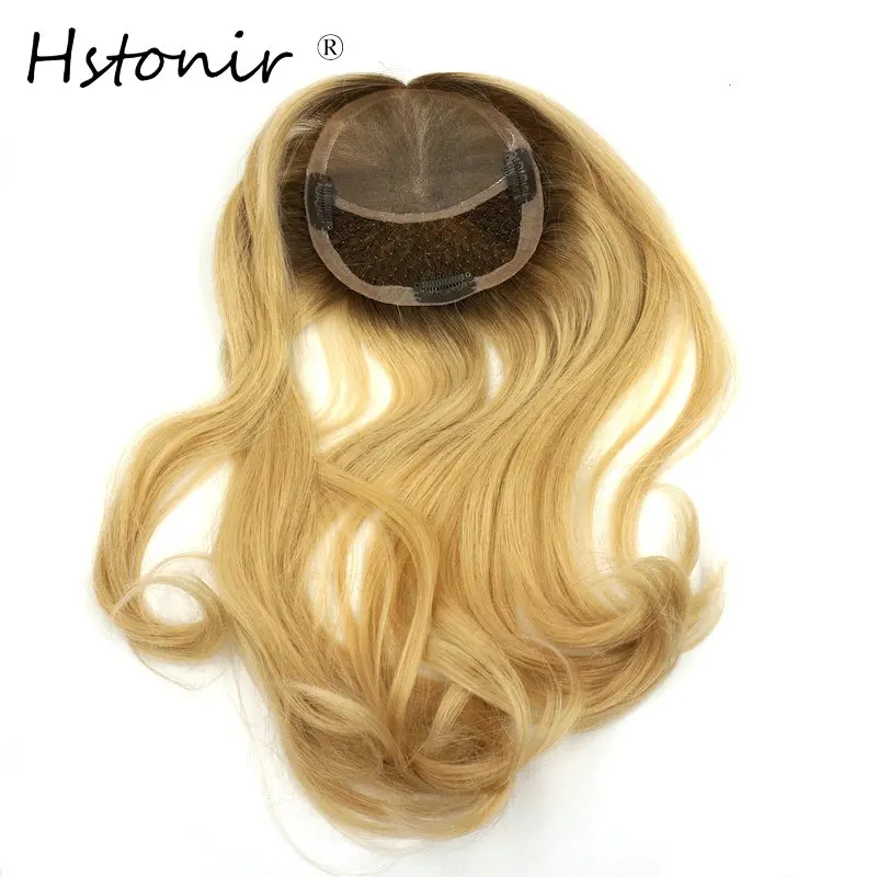 Hstonir Women European Remy Hair Self Hairpiece Handtied Magic Closure