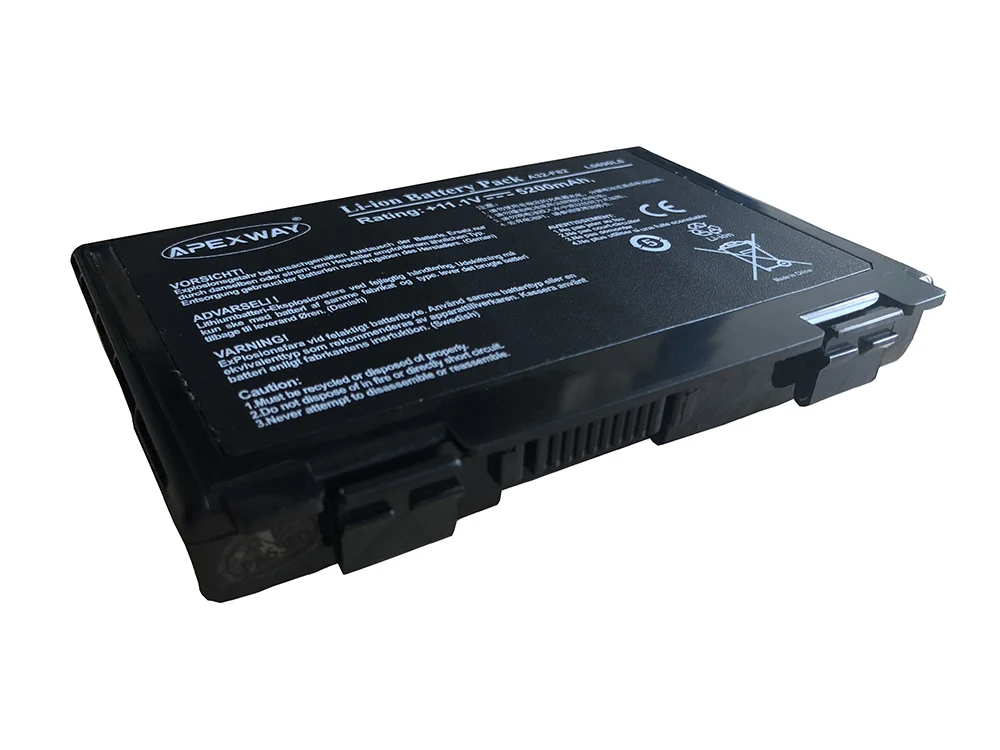 Apexway 11,1 V батарея A32-F52 A32-F82 для Asus K50A K50AB K50AD K50AE K50AF K50C F52 F82 K50 K40 K40E K51 K60 K70