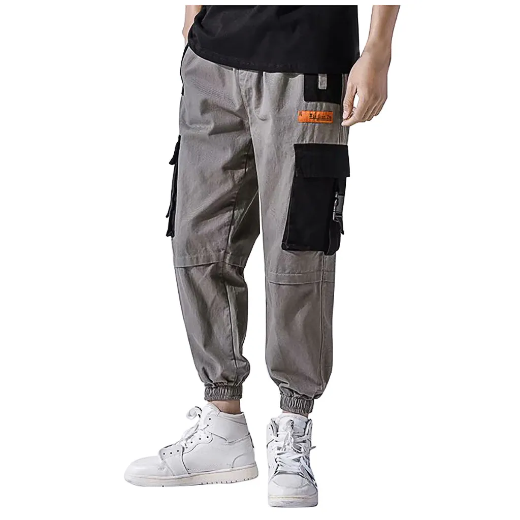 

Pants Men Streetwear Men Summer New Style Casual Tooling Multi-Pocket Fashion Comfortable Trouser Joggers SweatPants pantalon