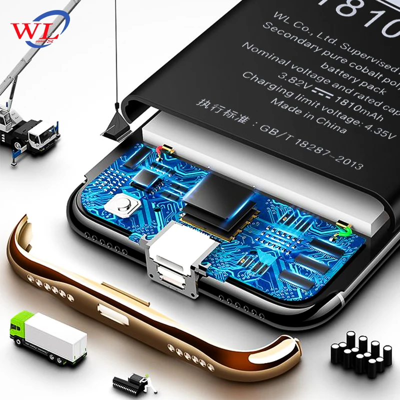 Новинка 2019 оригинальный встроенный аккумулятор WL для iPhone 6 сменный большой