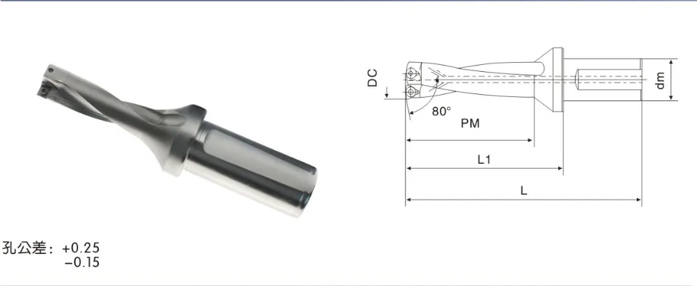 WC-C32-3D-SD28, Высококачественная вставка индексируемая дрель, U сверла, Индексируемые вставные сверла, подходит для WCMX030208