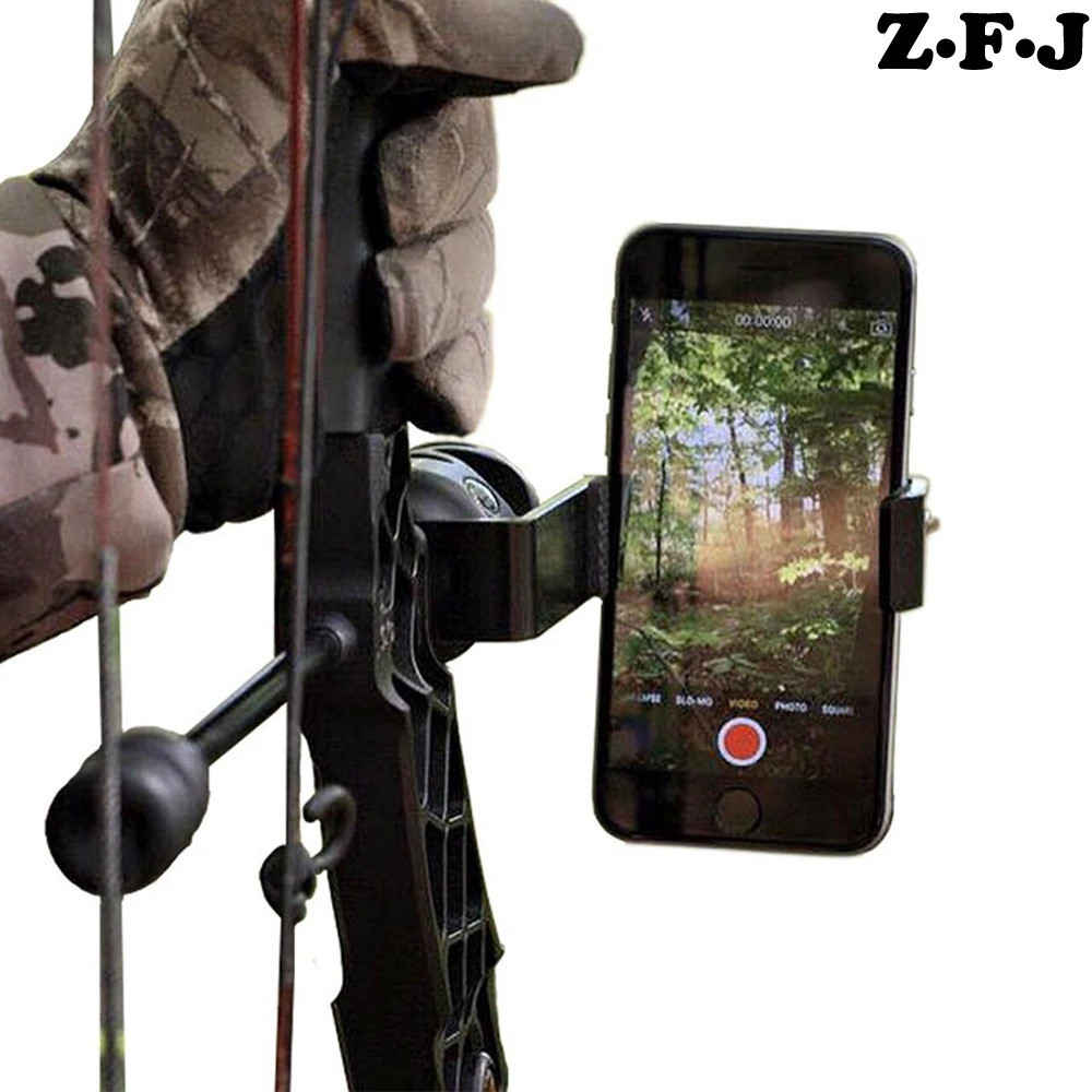 1Pc Smartphone Bow Mount Camera Bow Phone Mounts for Iphone Samsung