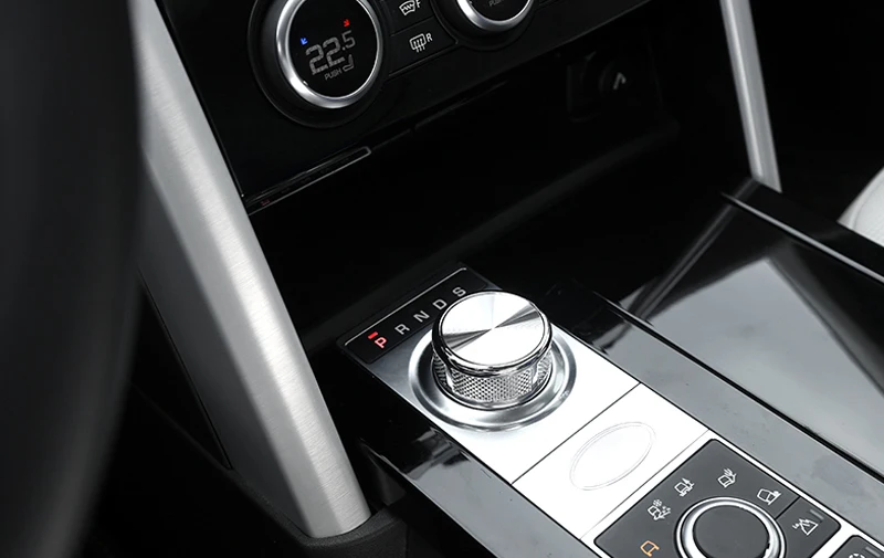 Автомобильный чехол для рычага переключения передач накладка наклейки для Land Rover Discovery Sport/Discovery 4/Range Rover Vogue SV/Sport/Evoque 2013