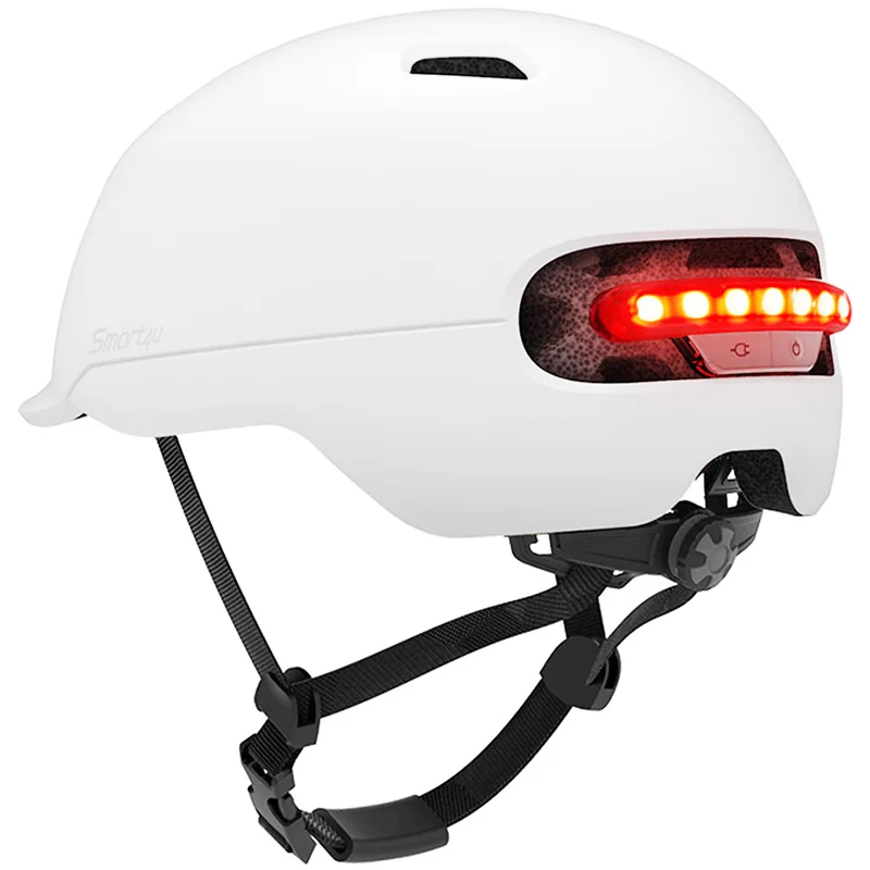 Smart4u SH50 Waterproof Smart Flash Bike Helmet Matte Color Backlight Mountain Scooter Protector Men Women Kids Motocycle | Автомобили и