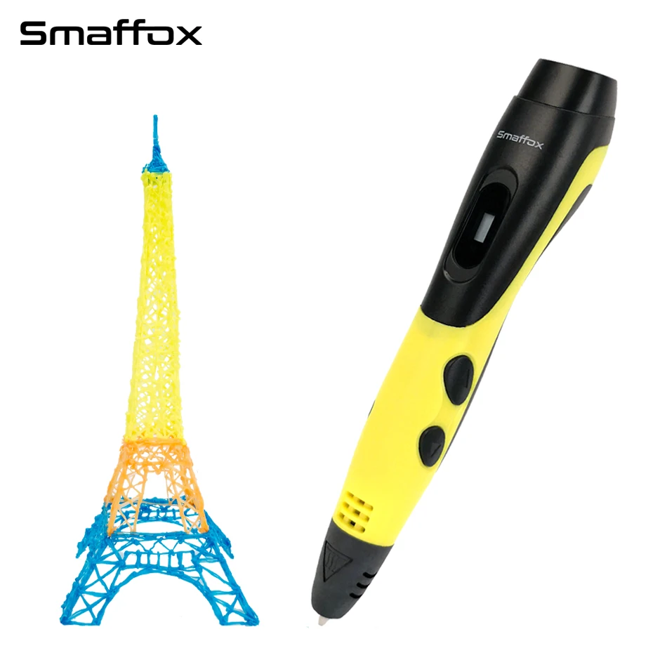 SMAFFOX 3D Ручка SMA 04 200 м ABS нити печать ручки с oled дисплей Четыре цвета малыш рисунок