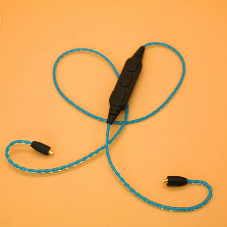 MMCX Bluetooth наушники адаптер кабель Bluetooth для Shure SE215 SE315 SE535 SE846 UE900 наушники беспроводные кабели с micphone