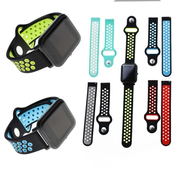 

20mm universal Silicone Watch Band for Xiaomi Huami Amazfit Bip TICWATCH2 Gear Sport WELOOP