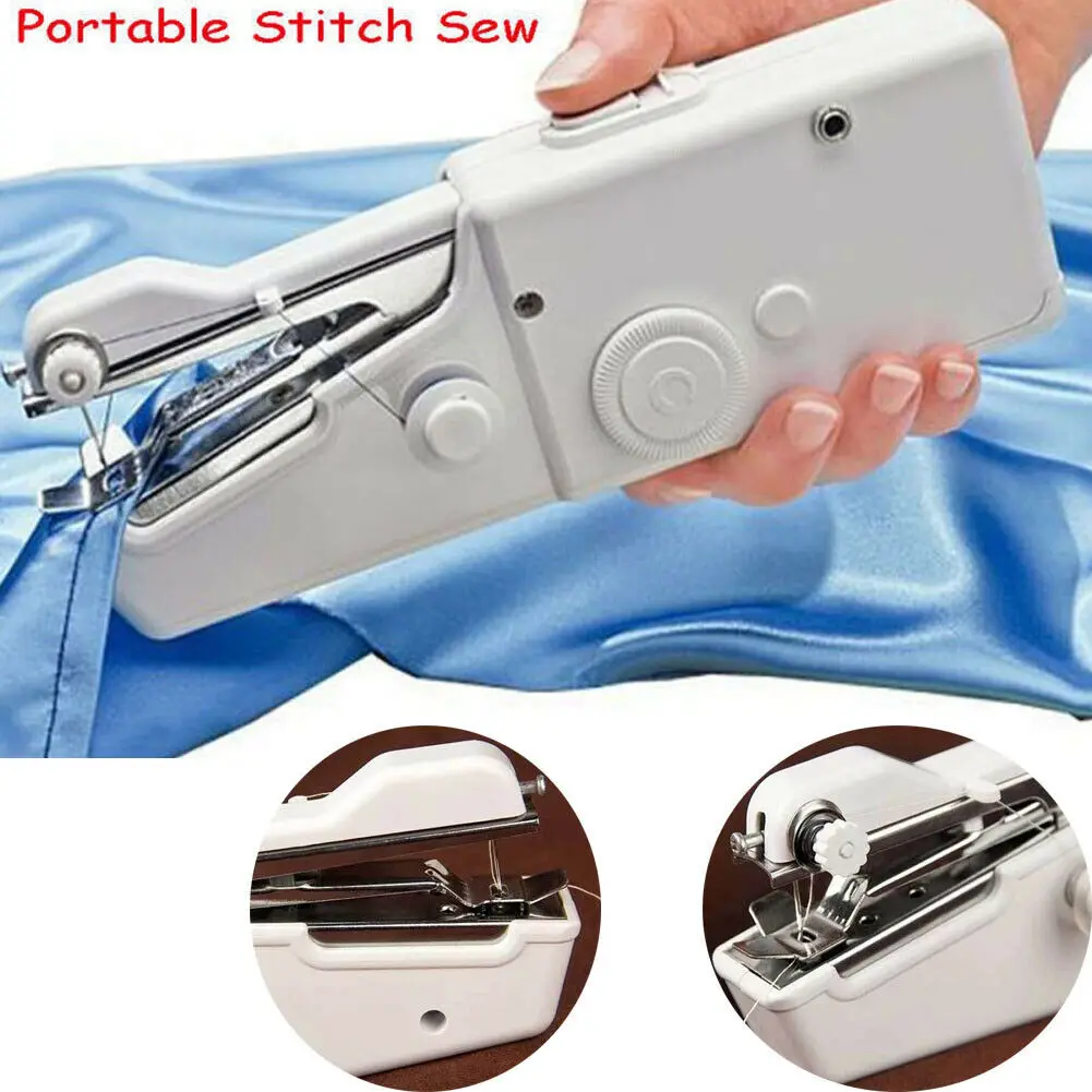 

Sewing Tools Accessories Mini Handnähmaschine Reisenähmaschine Reise Tragbare Nähen Nähmaschine Stitch DE Sewing Machine