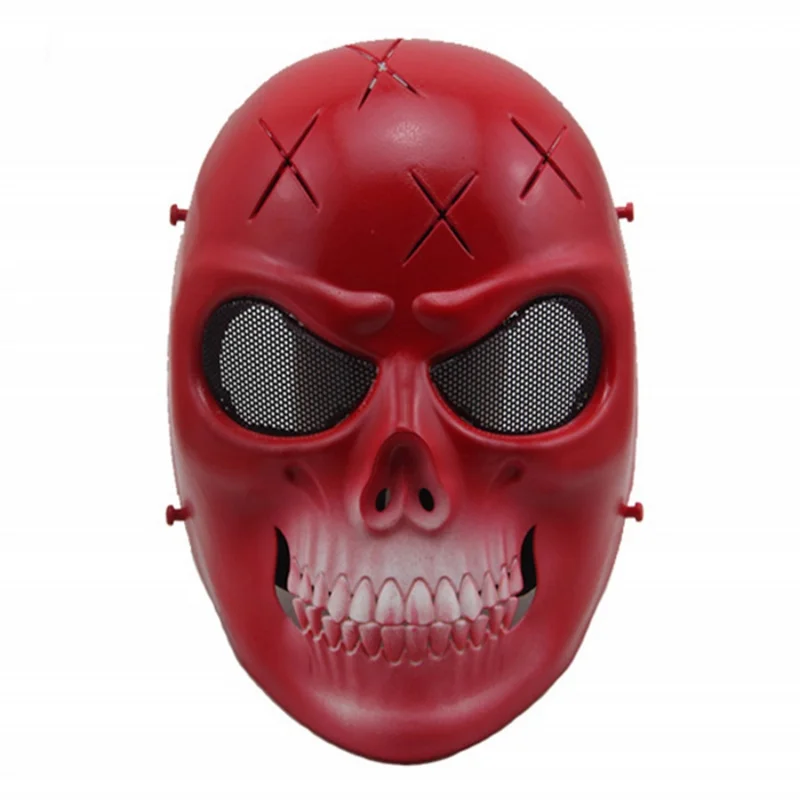 

Spectre Skull Ghost Horror Airsoft Paintball Masks Tactical Full Face Mask Mesh Army Military Wargame Scary Halloween Mask