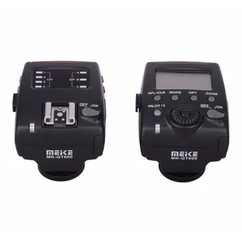 

Meike MK-GT600N MK GT600 2.4G Wireless 1/8000s HSS TTL Flash trigger for Nikon D3400 D5300 D7200 D750 D5600 D3200 D7100 D3300