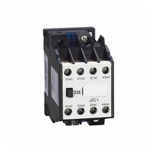 Контактор двигателя переменного тока стартер реле Ui 660 V 2NC+ 2NO 4 полюса 110 V 220 V 380 V 50Hz катушка вольт Ith 10A JZC1-22 DIN рейка контактор