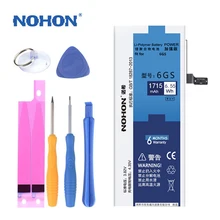 100 Original NOHON Battery For iPhone 6s 6gs High Capacity 1715mAh With Free Machine Tools