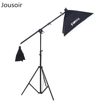 

sigle light softbox with 2m light stand with cross arm kit light box CD15