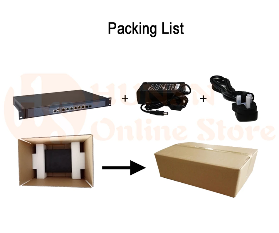 Firewall Mikrotik Pfsense Router PC 3855U G2020 I3 3220 I5 3470 I7 3770 HUNSN RS10 (04)