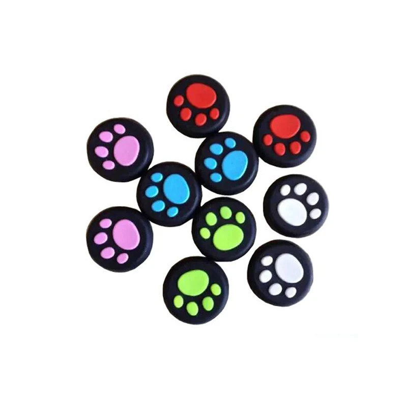 

For Sony PS2 PS3 PS4 Xbox One/360 Controller Cat Paw Rubber Handle Joystick Thumb Stick Grip Silicone Analog Grips Cover