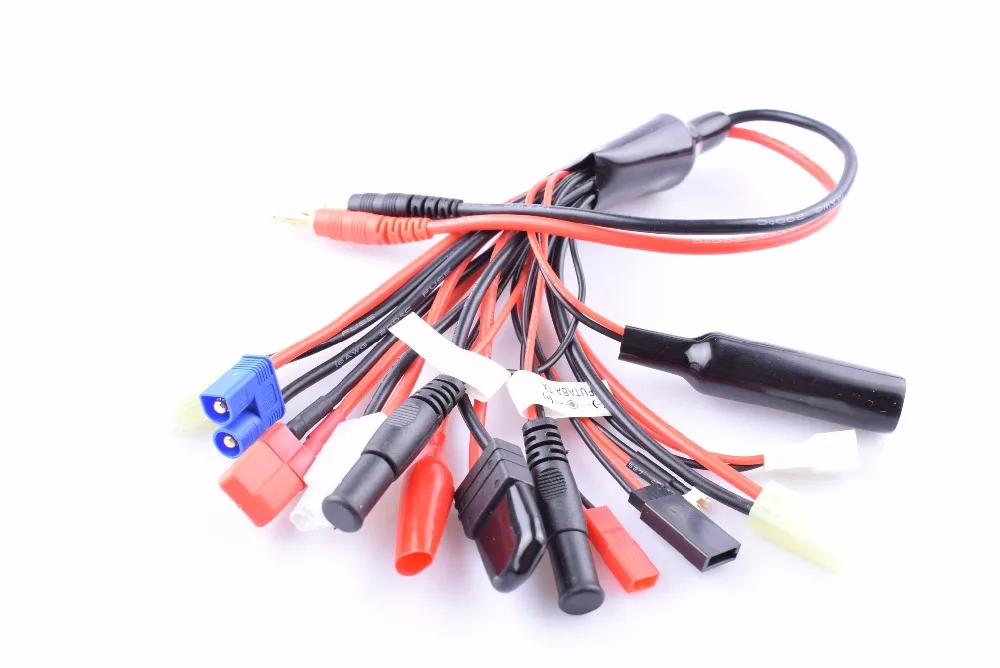 

13 in 1 new RC Lipo Battery Multi Charger Plug Adapter Converter Charging Cable for rc car and plane accessories