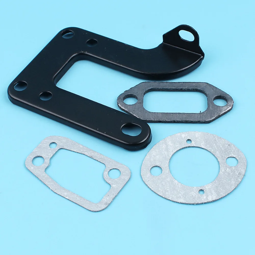 Muffler Bracket Carburetor Intake Manifold Gasket Kit For Husqvarna 268 272 61 272XP 272K Chainsaw