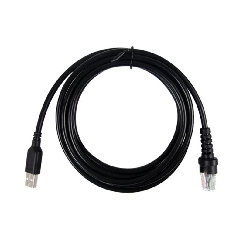 

New 2M USB Straight Cable For Zebex Z-6170 Barcode Scanner Reader Dada Transfer Cable