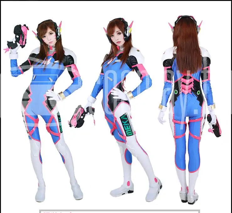 D. VA Косплей d. va Косплей Костюм Комбинезон боди xs-xl