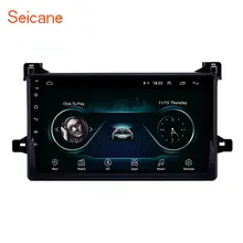 Seicane 9 дюймов 2din Android 8,1 HD сенсорный экран автомобиля радио gps для Toyota Prius Поддержка wifi Bluetooth DVR камера заднего вида