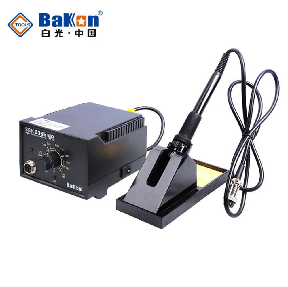 SBK 936b/936B anti-static constant temperature Lead-free soldering station Adjustable Electric iron Welding repair kit | Инструменты