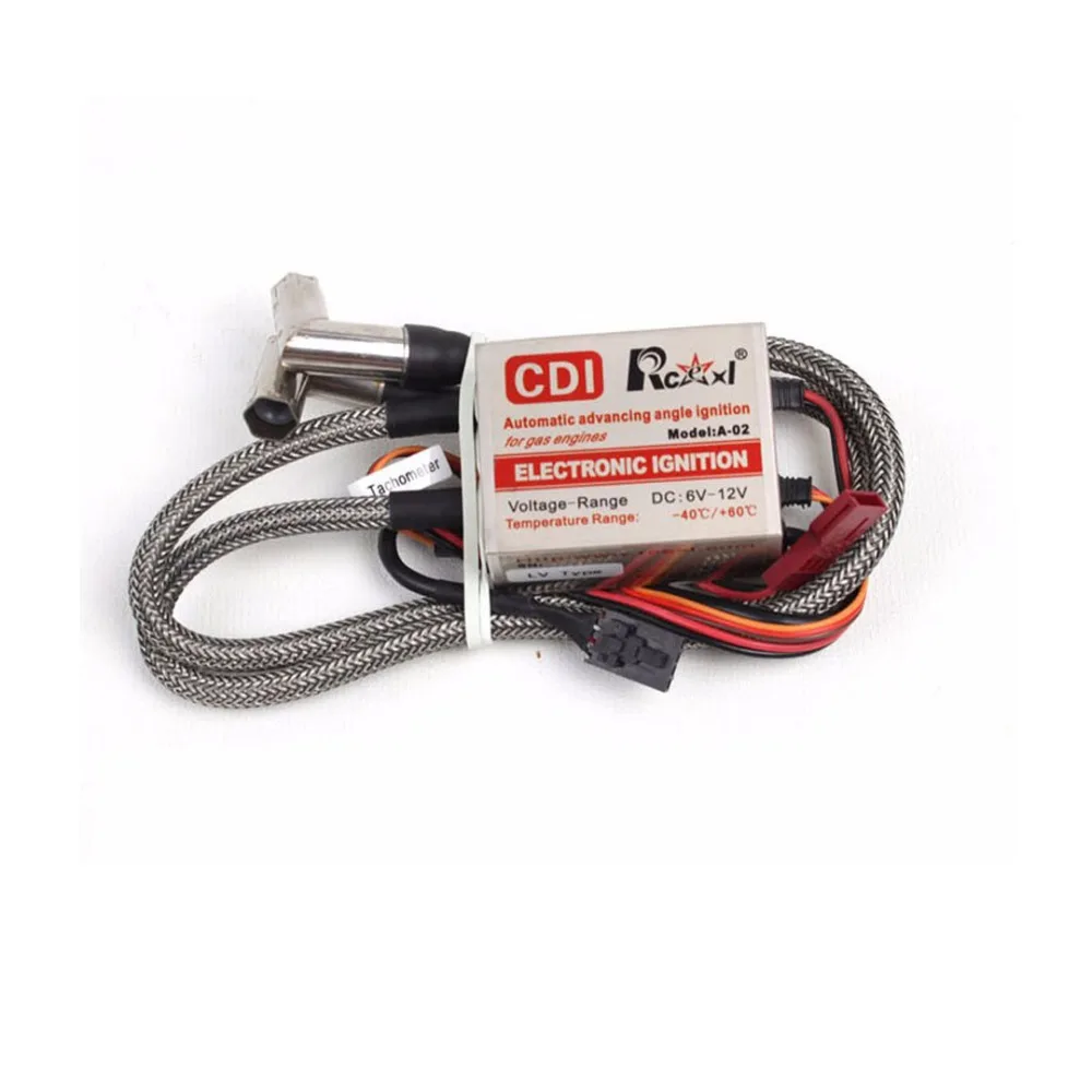 

1 Set Rcexl LV Type Twin Cylinders CDI Ignition Igniter NGK-ME8 1/4-32 90 Degrees (6V-12V A-02 Series) for V & Line Type Engine