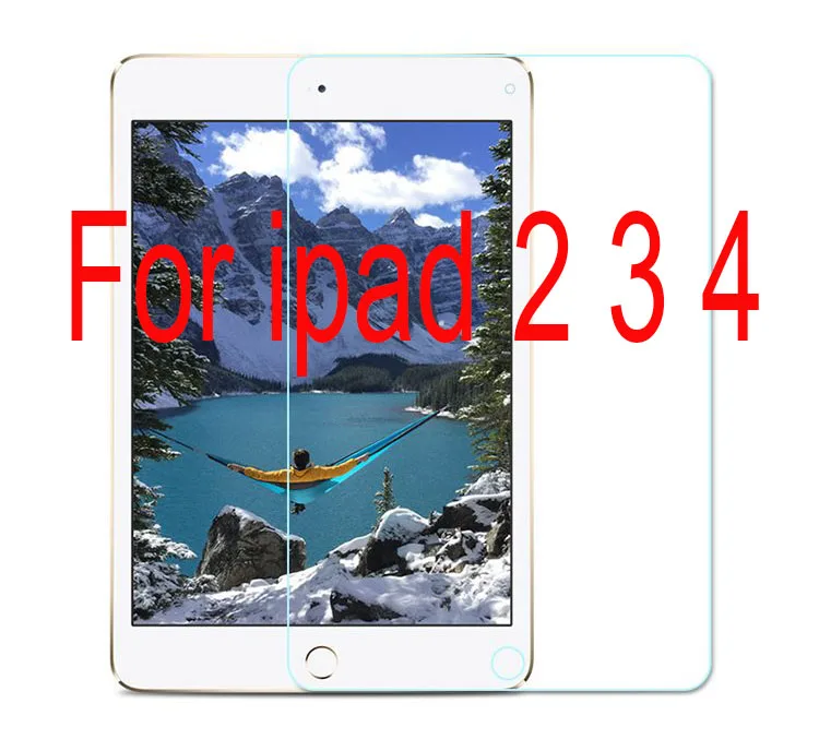 Закаленное Стекло для нового iPad 10,2 9,7 Pro air 3 10,5 11 Стекло для iPad Air 1 2 мини-5, 2, 3, 4, Экран защитная пленка - Цвет: for ipad 2 3 4