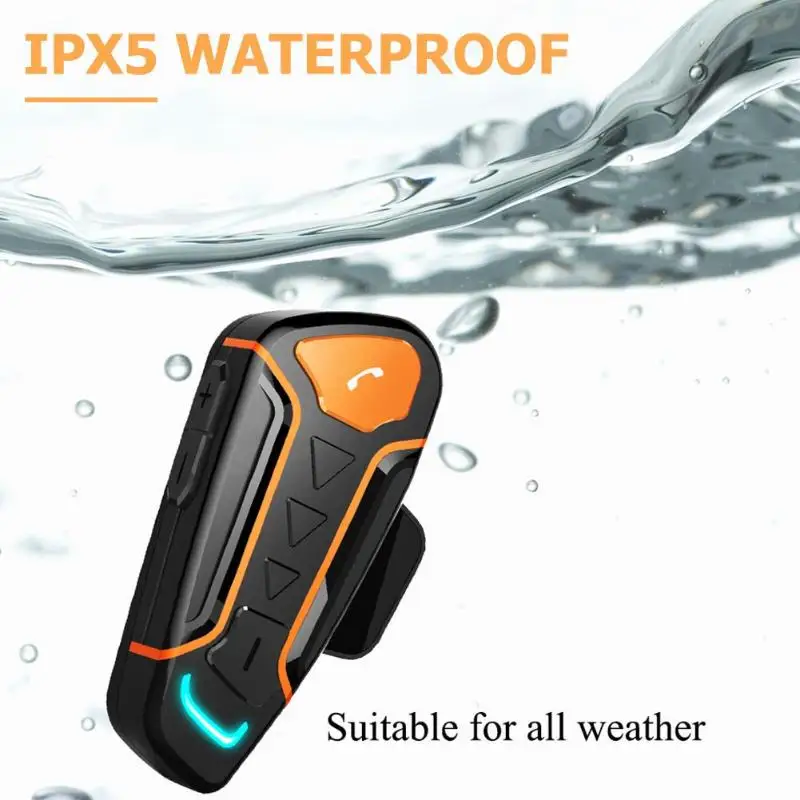 WT003 1000 м Bluetooth гарнитура для мотоциклетного шлема, беспроводной домофон, домофон, FM A2DP 2,4 ГГц, мягкий микрофон