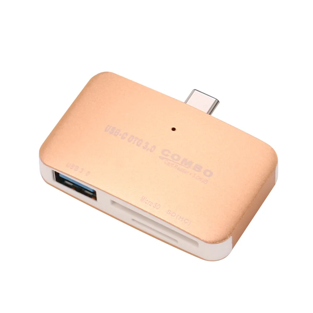 Card reader usb sd card reader usb 3,0 3 In1 OTG/SD/TF Тип Mini Card USB концентратор для карт памяти мобильного телефона адаптер micro sd micro usb z75