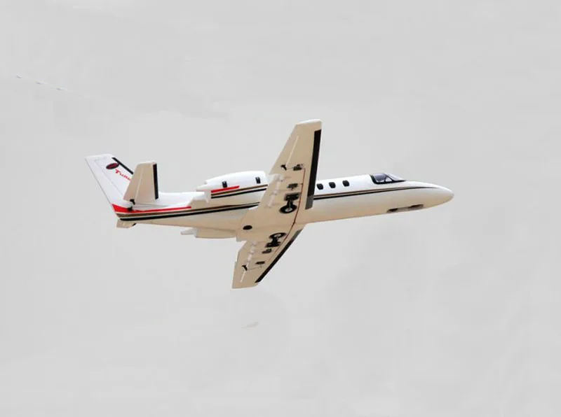 Dynam 1180 мм Cessna 550 Turbo Jet RC PNP/ARF пропеллер с двигателем ESC Servo TH03702|rc pnp|cessna 550jet rc |