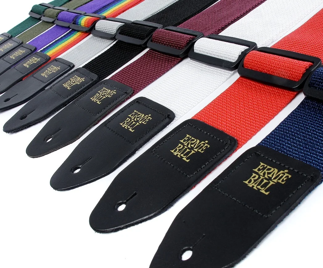Ernie Ball 2&quot Polypropylene Webbing Guitar Strap Polypro with 11 Colors for Choosing | Спорт и развлечения