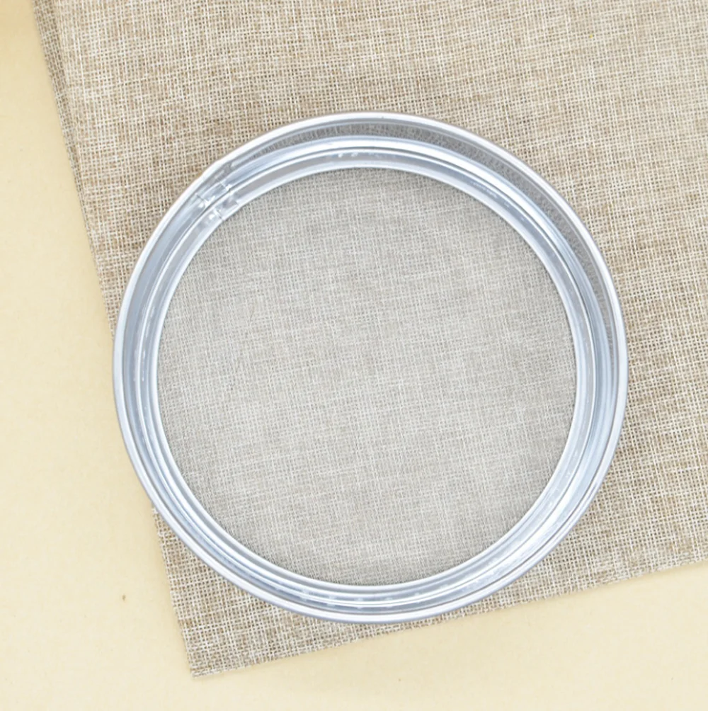 Bakery Tools Round Slip Mesh Sugar Powder Sieve Bakeware Stainless Steel 304 Flour Sieve For Baking Tools For Cakes