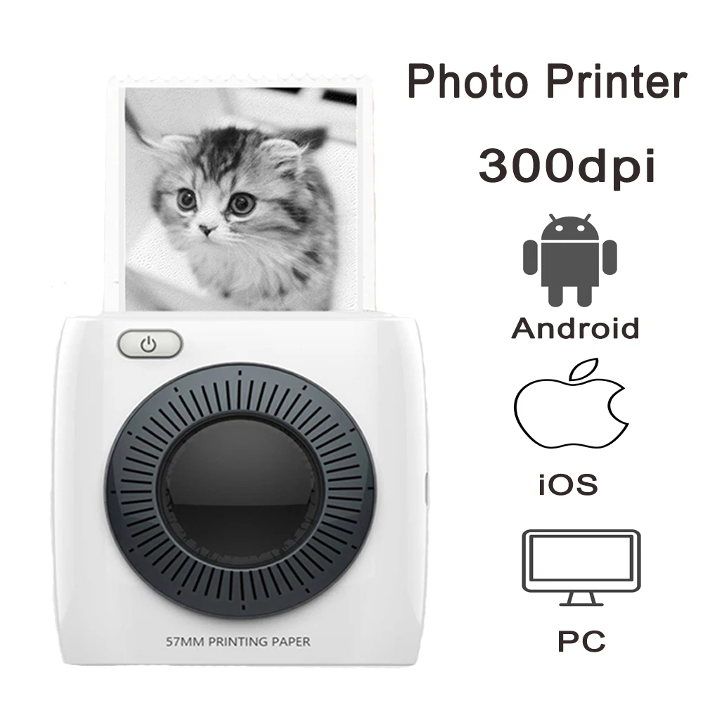 

P2 Original Pocket Portable Label Printer Bluetooth Photo Picture HD Thermal Label Printer With 1000mAh Battery 300DPI