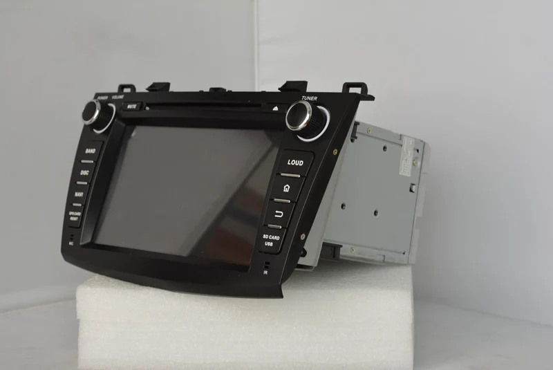 Sale 8inch two din android 9.0 car dvd player for mazda3 2012 with gps navigation radio USB SD DVD built in wifi mirror link 4G+64G 11