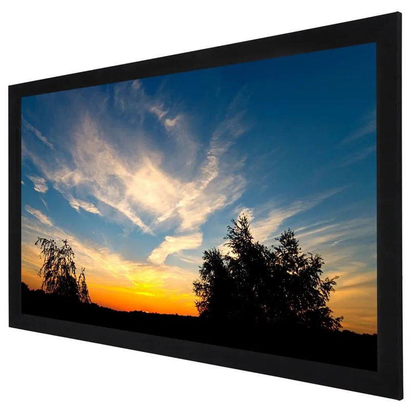 

16:9 High Quality Fixed Frame Projector Screen for Home Cinema